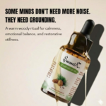 Premium Swastik Cedarwood Essential Oil bottle styled in luxury woody wellness aesthetics for grounding aromatherapy, emotional balance, and restorative self-care rituals.