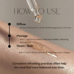 Guide showing how to diffuse, massage, and use basil essential oil in steam or bath routines for fresh spaces, clarity, and mentally uplifting aromatherapy.