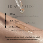 Jasmine essential oil usage guide featuring diffuser rituals, massage wellness, bath steam use, and calming evening self-care practices.