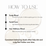 Neem essential oil usage guide featuring scalp massage rituals, facial care routines, hair wellness practices, and restorative cleansing self-care rituals.