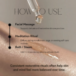 Rosewood essential oil usage guide featuring facial massage, mindfulness rituals, bath steam use, and emotionally calming diffuser wellness routines.