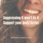 Woman smiling with healthy teeth representing relief from discomfort using clove essential oil