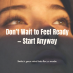 motivated focused person representing starting work with clarity and sustained attention using aromatherapy