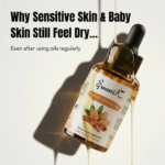 Cold pressed sweet almond oil for baby skin and sensitive skin hydration in India